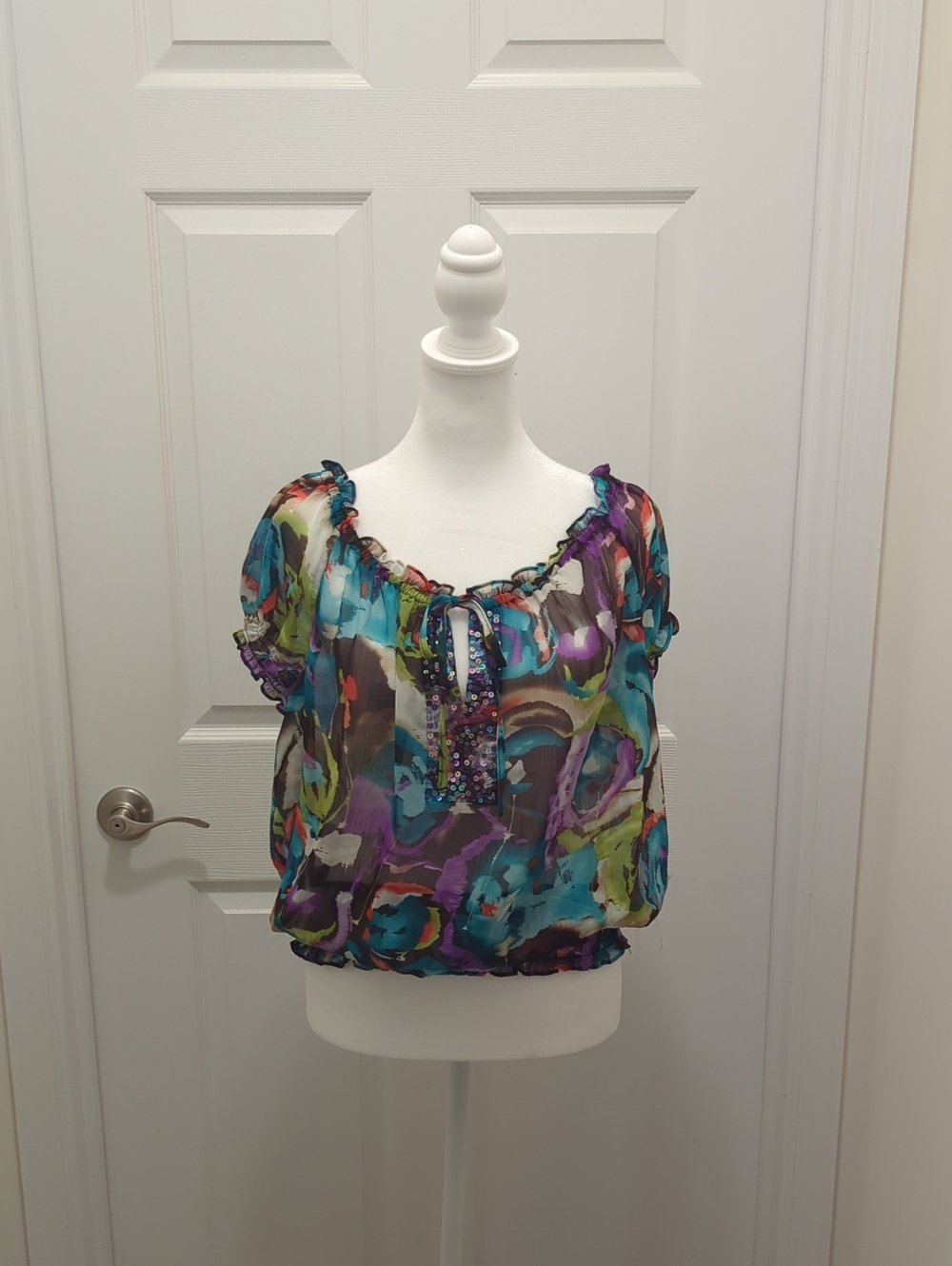 Sunny Leigh light Multi colored Blouse